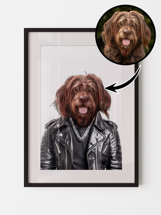 Rebel Paw - Personalized Print